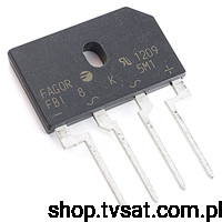 FBI8K5M1 800V 8A Greatz In-Line SIL4 FAGOR