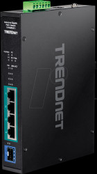 TI-PGM541 Switch, 5-port, Gigabit Ethernet, PoE+, SFP
