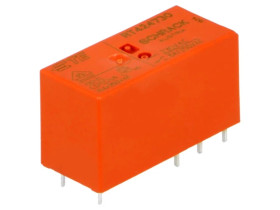 Przekaźnik elektromagnetyczny DPDT Ucewki 230VAC 8A/250VAC RT424730