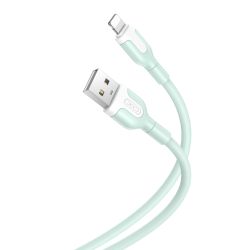 KABEL WTYK USB A - WTYK IPHONE 1,0M 2,1A XO NB212 ZIELONY (IPH-10-NB212G)