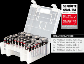 1520-0004 35-battery box Ansmann Red