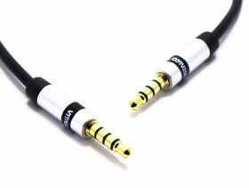 Kabel Aux Mini Jack 3,5 4 Polowy 5m Vitalco Slim JKJ81
