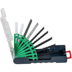 kwb 109180 Jigsaw blade set 10-piece 10 pcs saw blades for Jigsaw