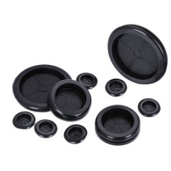 Zaślepka gumowa 20/28mm Czarna