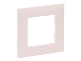 NILOE STEP Ramka 1 pojedyncza pudrowy róż 863291 LEGRAND