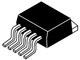 Texas Instruments Regulator napięcia Powierzchnia 7V 5-pinowy