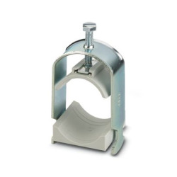 Zacisk kablowy 42mm materiał: Stal Srebrny zacisk kablowy