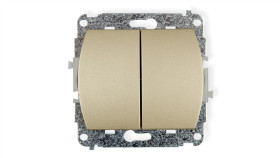 Trend Łącznik Świecznikowy Złoty 6Wp-2