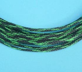 OPLOT 4-8mm POLIESTROWY CZARNO-ZIELONY