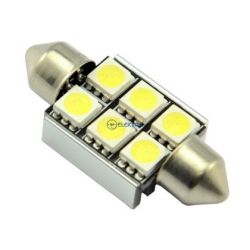 LED SV8,5/36mm C5W 12V 6xSMD5050 CANBUS biała zimna