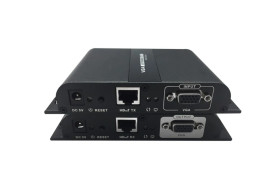 Extender przedłużacz sygnału VGA + audio Jack 3,5mm do 120m po skrętce HdbitT LKV383VGA