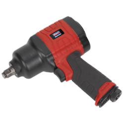 Sealey GSA6002 Generation Series Comp Air Impact Wrench 1/2&quot;sq Drive Twin Hammer