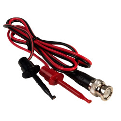 VOLTCRAFT BNC to 2x IC Clips 800mm