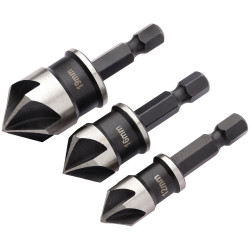 Draper 12430 Countersink Bit Set (3 Piece) Manufacturers P/N - 12430