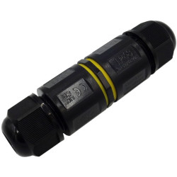 Złącze 5-styk. hermetyczne, mufa przelotowa IP68 24A/450V