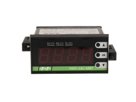 Tablicowy przekaźnik napięciowy AC z Mod bus RTU pomiar napięcia 0-400V AC DMV-1AC-MBT F&F FILIPOWSKI