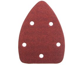 Papiery ścierne na rzep, K120, 5 szt. /5kpl./