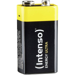 Intenso 7501451 Energy Ultra Battery 9V 560mAh Alkali-Manganese 1piece