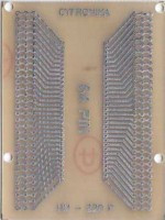 UM-220P Płytka uniwersalna, wymiary: 65 mm x 90 mm pod DIL64-gęsta, 1.778 mm