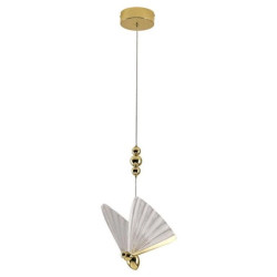 Lampa wisząca Mariposa 1 złota LED CCT Light Prestige