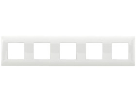 DANTE Ramka 5 pięciokrotna biały 450485 KOS