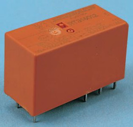 Przekaźnik mocy 12V dc SPDT TE Connectivity 400mW, montaż PCB 360Ω Otwór przezierny