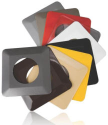 Osłona ściany pojedyńcza bezbarwna,