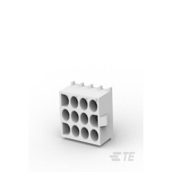 TE Connectivity 350829-1 Connector Female Shrouded 12P Vertical Socket Header