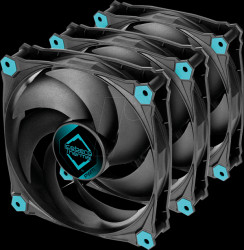 ICEGALE12P-BBT-3A Iceberg Thermal IceGALE Silent PWM case fan, 120 mm, pack of 3