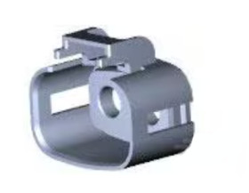 Bracket for cable seal, 2 pole, for HVA 280 series, 1587827-2