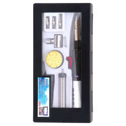 Lutownica gazowa/palnik zestaw z grotami 3w1