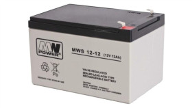 Akumulator Vrla Agm 12V 12Ah (Żywotność 3-5Lat) Mws12-12