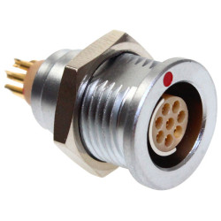 CamCirc CCB2S1/08 Circular Connector Receptacle 8 Way Panel Mount 103 Size