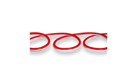 Taśma Led Smd555r 8-10W/M Neon Flex Czerwony Ip65 2516 /10M/