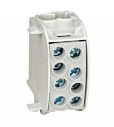 Zacisk rozgałęźny 1-biegunowy, 35 mm² szary