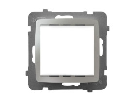 KARO Adapter podtynkowy systemu OSPEL 45 do serii Karo srebrny perłowy AP45-1S/m/43 OSPEL