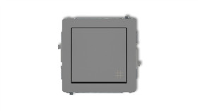 Deco Łącznik Krzyżowy Szary Mat 27Dwp-6