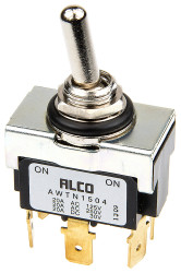 Przełącznik Wł.-wł. DPDT TE Connectivity Montaż panelowy długość przełącznika 17.5mm