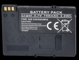 750 mAh, Li-Pol for SIEMENS A52