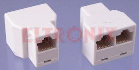 TRÓJNIK TELEFONICZNY 8P8C 3XGNIAZDO