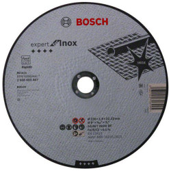 Bosch 2608603407 Expert Inox Cutting Disc 230mm Steel Angle Grinder
