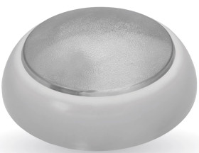 Oprawa KAJKO, E27, 60W, biała-polipropylen, klosz przeźroczysty-poliwęglan, IP44, IK10 A2910-P