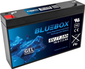 Akumulator VRLA żelowy 6V 7,2Ah TB-6-7.2-AA