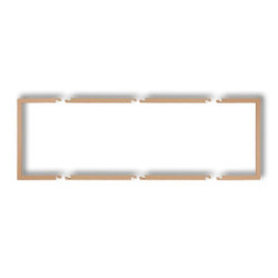 Ramka wypełniająca potrójna serii DECO złoty metalik 8DRW-3