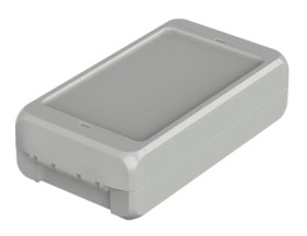 PC enclosure, (L x W x H) 151 x 80 x 40 mm, light gray (RAL 7035), IP66, 96013145