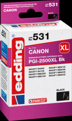 18-531 Ink - Canon - Black - PGI-2500XLBk - Refill