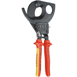 Knipex 95 36 280 VDE Cable Cutters Ratchet Action 280mm