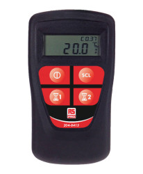 Termometr cyfrowy K, T liczba wejść 1 +1372°C Do kontroli obecności legionelli rozdzielczość 0.1°→1000°, skala: °F/°C