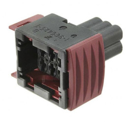 Złącze samochodowe 6-pinowe TE Connectivity 2-rzędowe Żeński Junior Power Timer Montaż na kablu Obudowa złącza