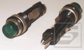 Kontrolka OWS13/LS-13 zielona do żarowek telefonicznych SI"SIMET"